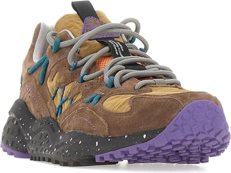FLOWER MOUNTAIN Yamabushi suède sneakers Bruin - Foto 3