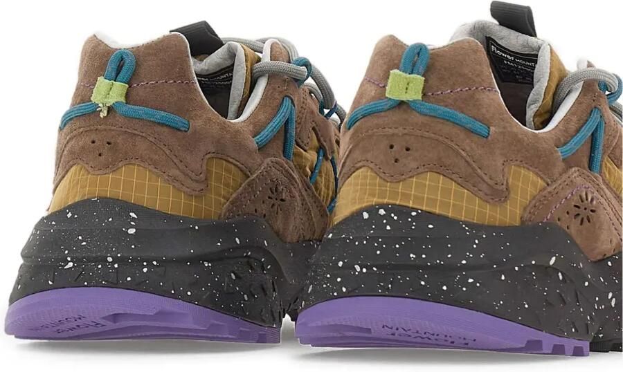 FLOWER MOUNTAIN Yamabushi suède sneakers Bruin - Foto 4