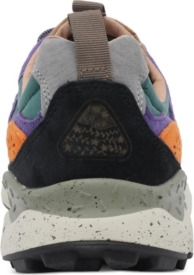 FLOWER MOUNTAIN Yamano 3 chunky sneakers met suède vlakken Bruin - Foto 2