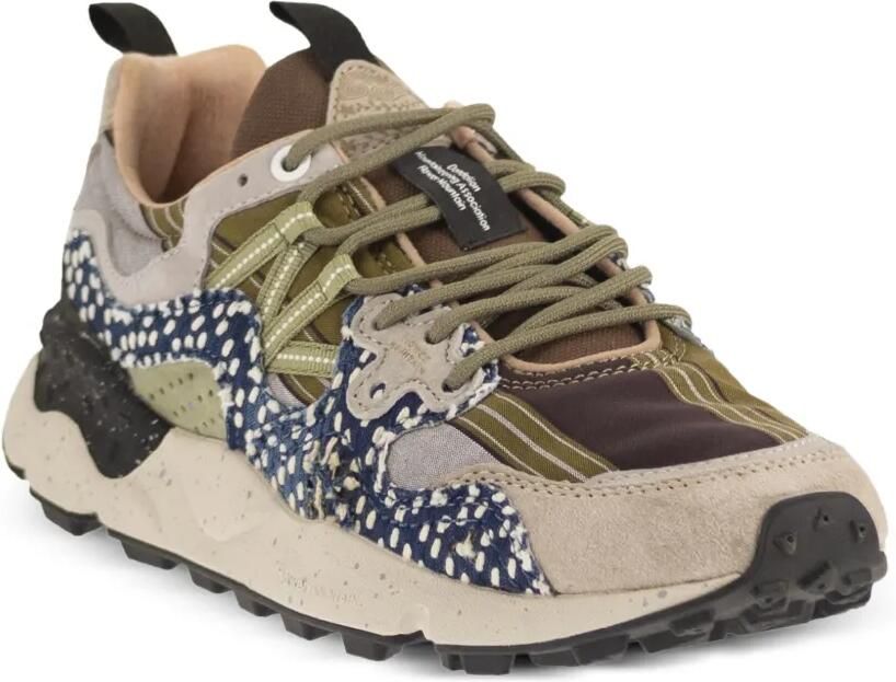 FLOWER MOUNTAIN Ya o 3 low-top sneakers Beige - Foto 3