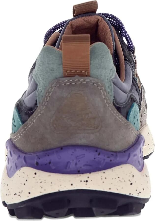 FLOWER MOUNTAIN Ya o 3 nubuck leren sneakers Grijs - Foto 3