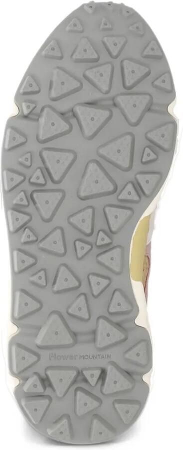 FLOWER MOUNTAIN Yamano 3 panelled sneakers Beige - Foto 4