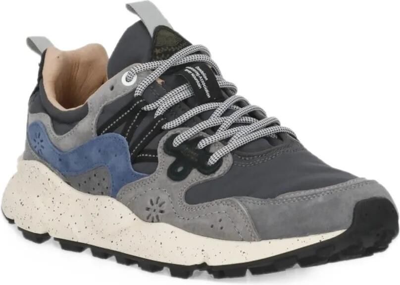FLOWER MOUNTAIN Yamano 3 panelled sneakers Grijs - Foto 3