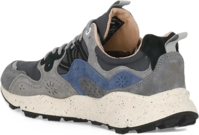 FLOWER MOUNTAIN Yamano 3 panelled sneakers Grijs - Foto 4