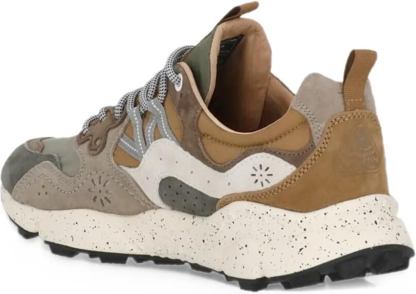 FLOWER MOUNTAIN Yamano 3 panelled sneakers Grijs - Foto 4