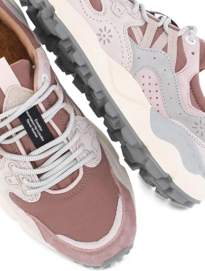 FLOWER MOUNTAIN Yamano 3 panelled sneakers Roze - Foto 2