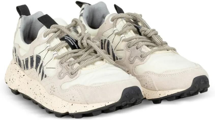FLOWER MOUNTAIN Yamano 3 sneakers met dierenprint Wit - Foto 2
