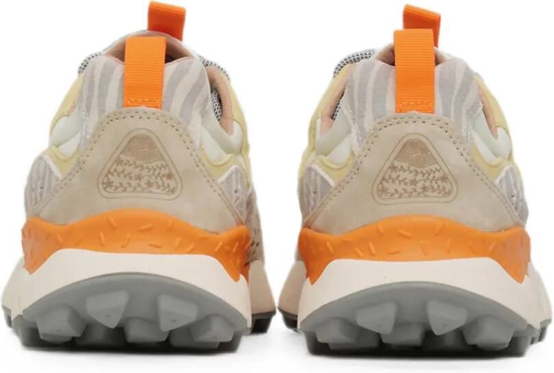 FLOWER MOUNTAIN Yamano 3 sneakers met suède vlak Beige - Foto 2