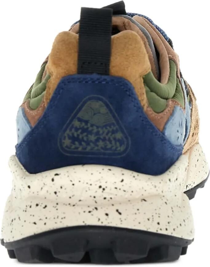 FLOWER MOUNTAIN Yamano 3 sneakers met suède vlakken Beige - Foto 3