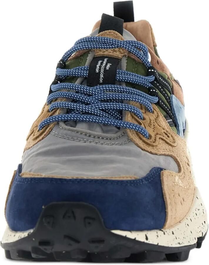FLOWER MOUNTAIN Yamano 3 sneakers met suède vlakken Beige - Foto 2