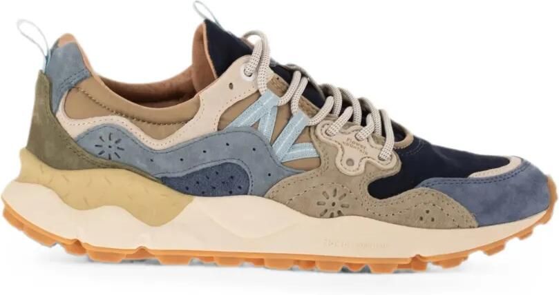 FLOWER MOUNTAIN Yamano 3 sneakers met vlakken Beige