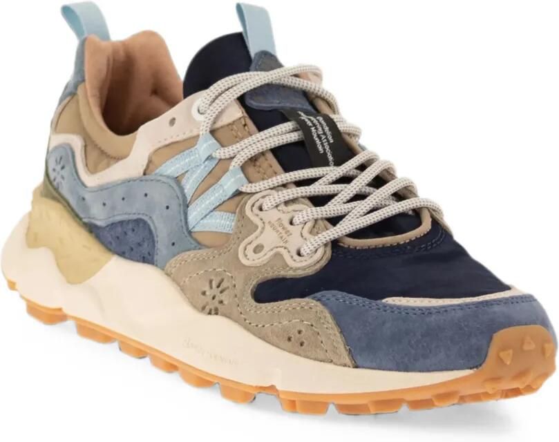 FLOWER MOUNTAIN Yamano 3 sneakers met vlakken Beige - Foto 2