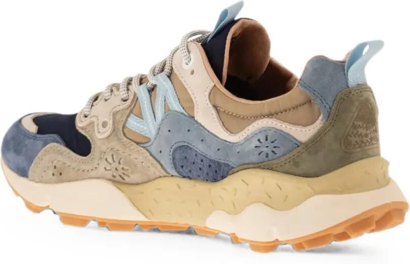 FLOWER MOUNTAIN Yamano 3 sneakers met vlakken Beige - Foto 3
