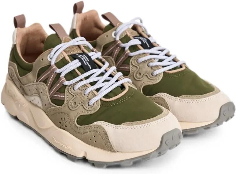 FLOWER MOUNTAIN Yamano 3 sneakers met vlakken Beige - Foto 2