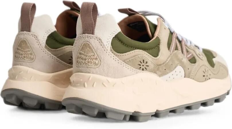 FLOWER MOUNTAIN Yamano 3 sneakers met vlakken Beige - Foto 3