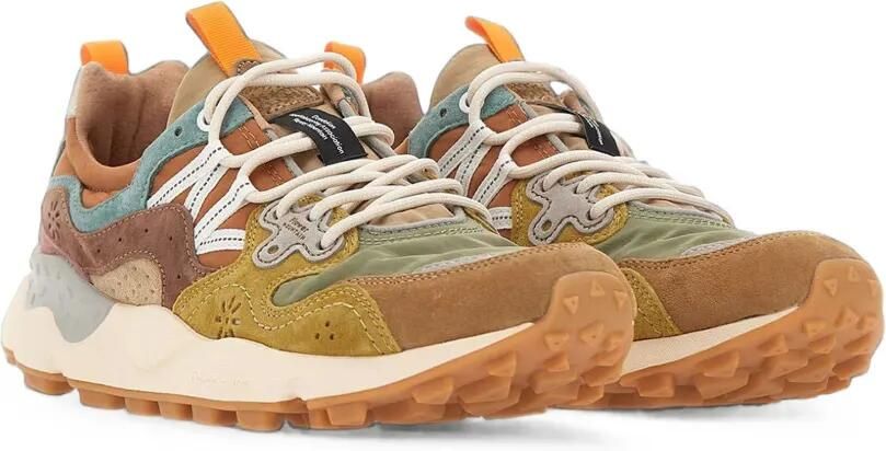 FLOWER MOUNTAIN Yamano 3 sneakers met vlakken Bruin - Foto 3