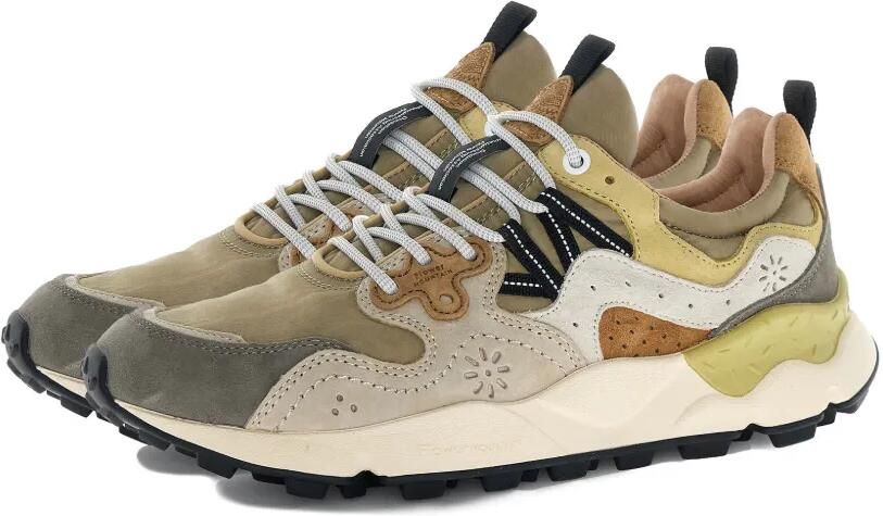 FLOWER MOUNTAIN Yamano 3 sneakers met vlakken Groen - Foto 3