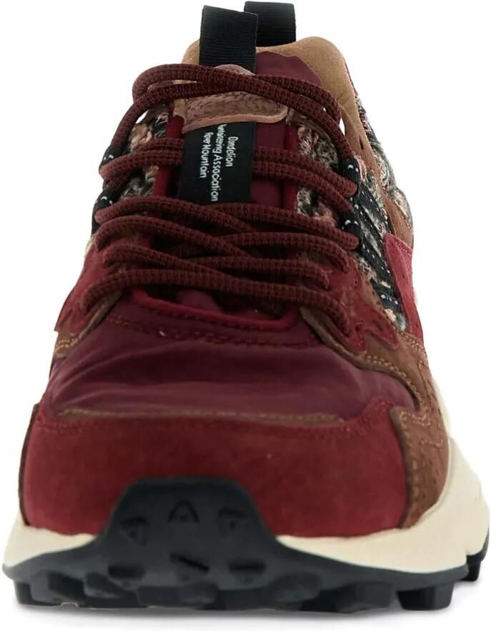 FLOWER MOUNTAIN Yamano 3 sneakers met vlakken Rood - Foto 2