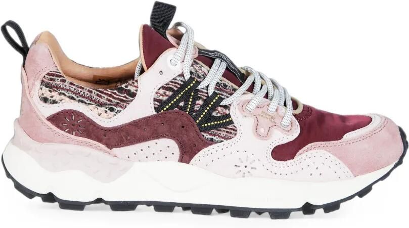 FLOWER MOUNTAIN Yamano 3 sneakers met vlakken Roze