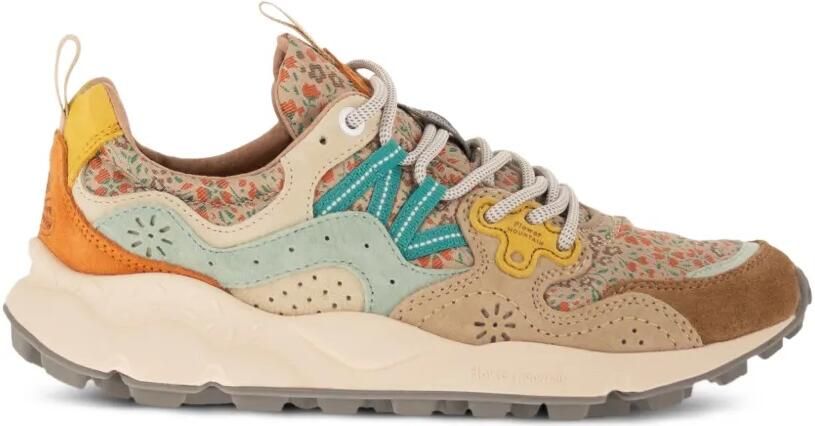FLOWER MOUNTAIN Yamano 3 suède sneakers Beige