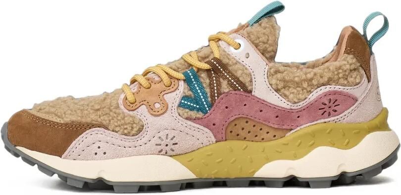 FLOWER MOUNTAIN Yamano 3 suède sneakers Beige - Foto 3