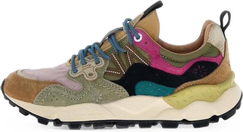 FLOWER MOUNTAIN Yamano 3 suède sneakers Beige