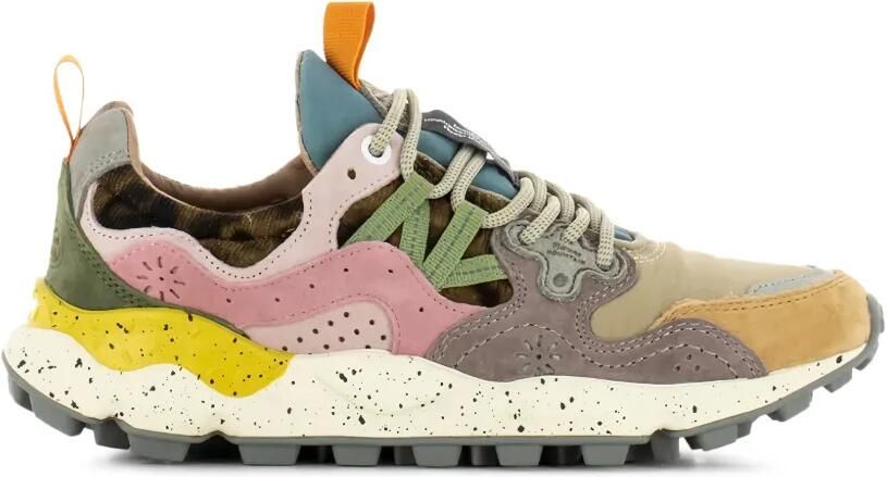 FLOWER MOUNTAIN Yamano 3 suède sneakers Beige