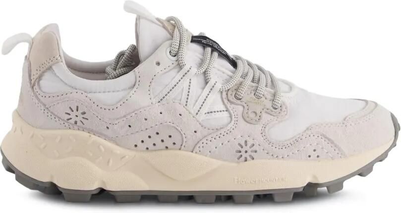 FLOWER MOUNTAIN Yamano 3 Uni sneakers met veters Beige
