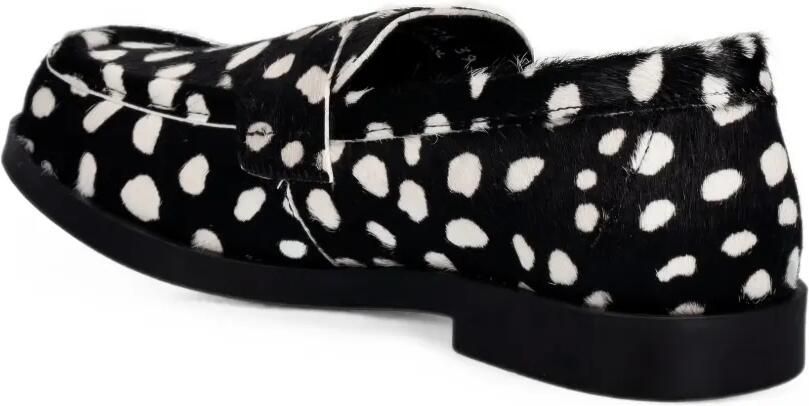 Fly London ANKI534FLY loafers met stippen en ponyhaar Zwart - Foto 3