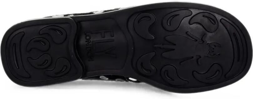 Fly London ANKI534FLY loafers met stippen en ponyhaar Zwart - Foto 5