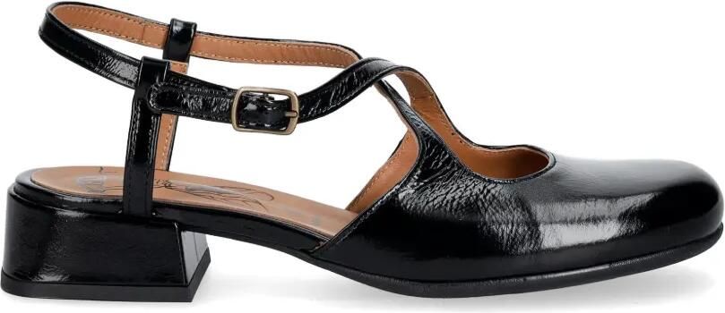 Fly London Ballerina's met gespsluiting Zwart