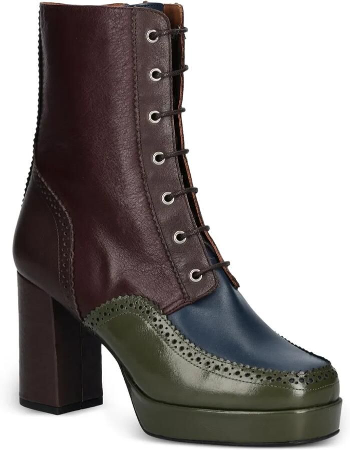 Fly London Brogue enkellaarzen Bruin - Foto 2
