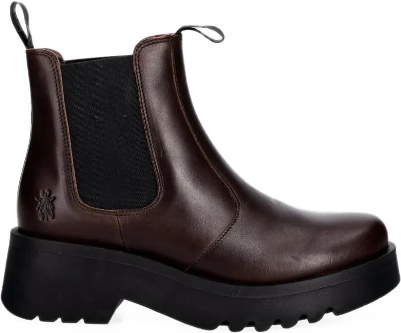 Fly London Chelsea laarzen met chunky zool Bruin