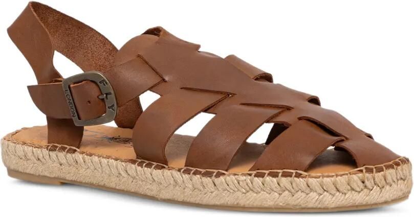 Fly London Espadrilles met gekooid bandje Bruin - Foto 2