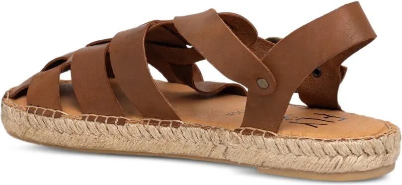 Fly London Espadrilles met gekooid bandje Bruin - Foto 5