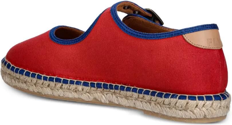 Fly London Espadrilles met gespsluiting Rood - Foto 2