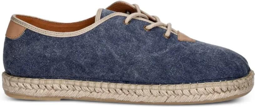 Fly London Espadrilles met veters Blauw