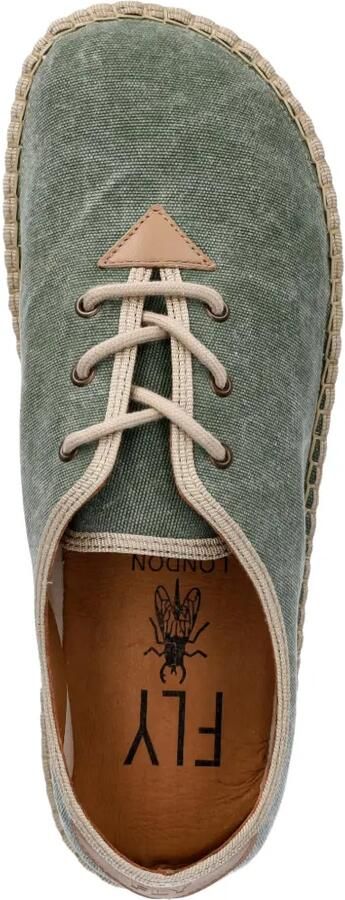 Fly London Espadrilles met veters Groen - Foto 2