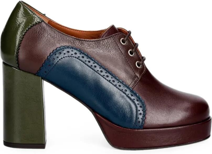 Fly London Evar562fly schoenen met blokhak Rood