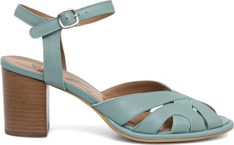 Fly London Gekooide pumps met gespsluiting Blauw