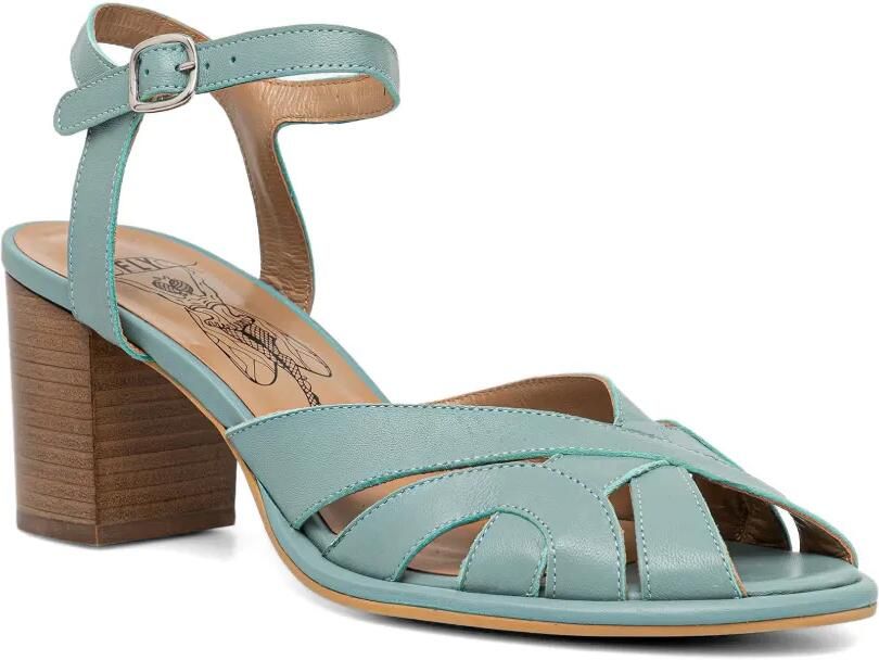 Fly London Gekooide pumps met gespsluiting Blauw - Foto 3