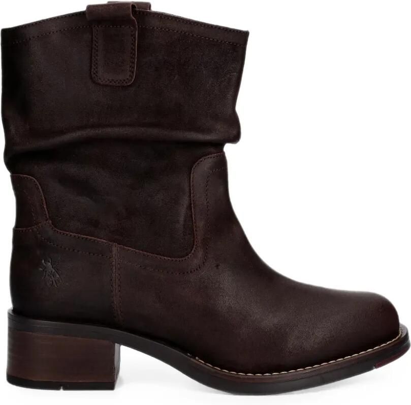 Fly London Leren laarzen Bruin