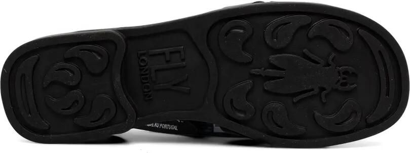 Fly London Leren sandalen met gesp Zwart - Foto 5