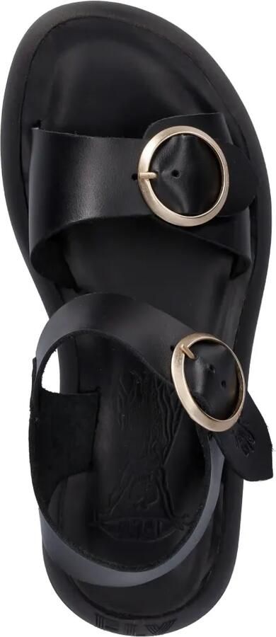 Fly London Leren sandalen met gesp Zwart - Foto 4