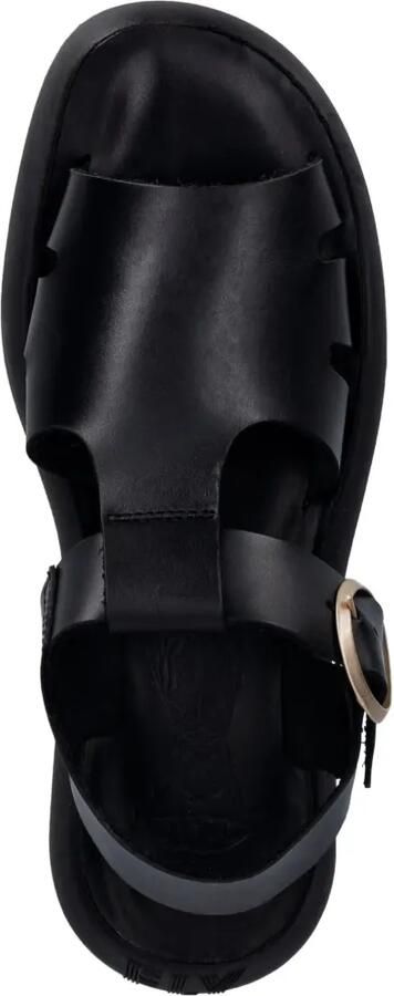 Fly London Leren sandalen met gesp Zwart - Foto 4