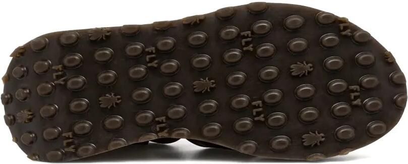 Fly London Leren sandalen met sleehak van kurk Bruin - Foto 5