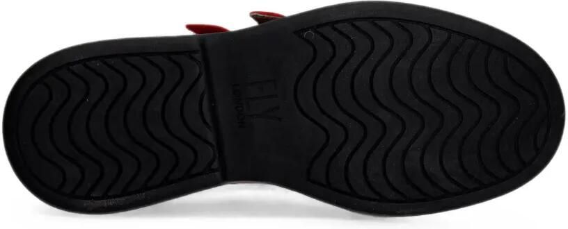 Fly London MILY532FLY schoenen met plateauzool en gespbandje Rood - Foto 5