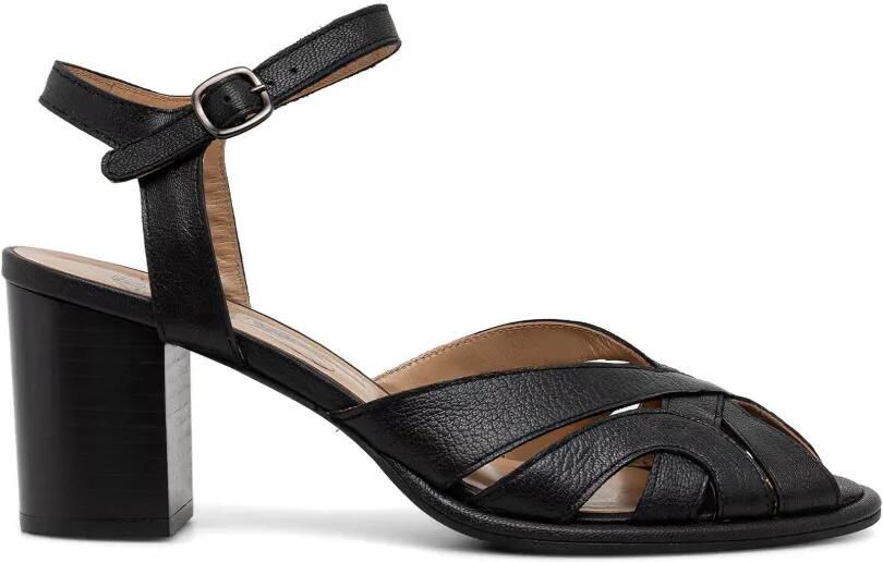 Fly London Pumps met blokhak en bandjes Zwart