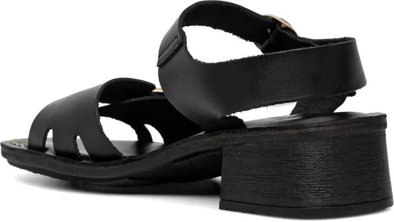 Fly London Sandalen met blokhak en gespsluiting Zwart - Foto 3