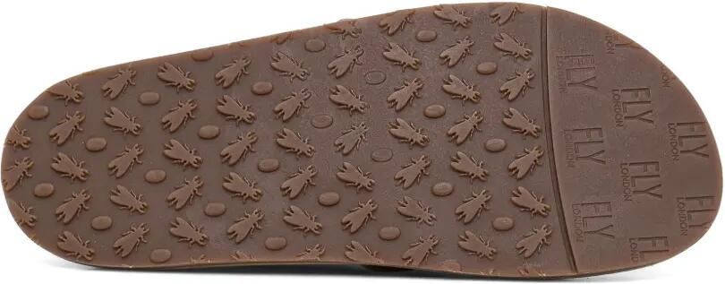 Fly London Sandalen met gekruiste bandjes en klittenband Beige - Foto 5